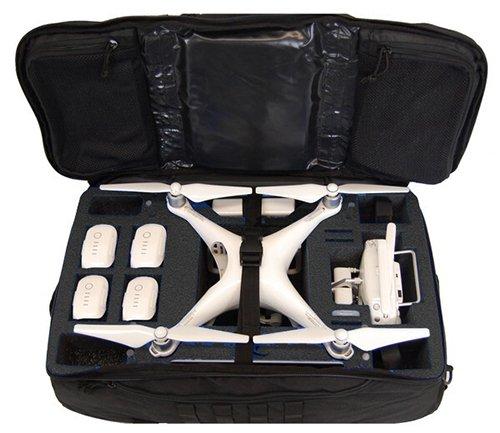 Protective Cases - Microraptor Black Backpack For DJI Phantom 4 Series